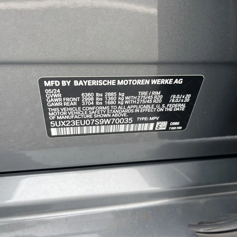 2025 BMW X5 XDrive40i