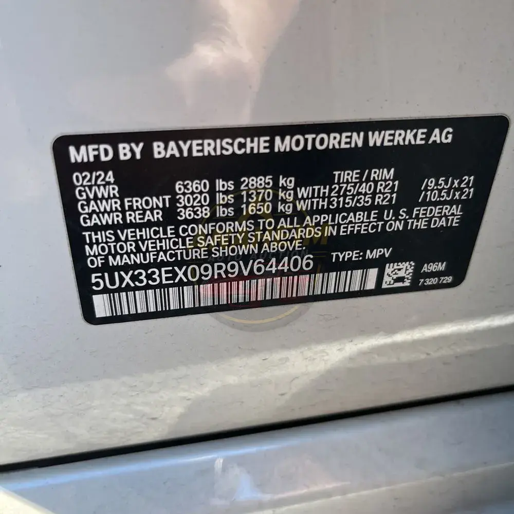 2024 BMW X6 XDrive40i