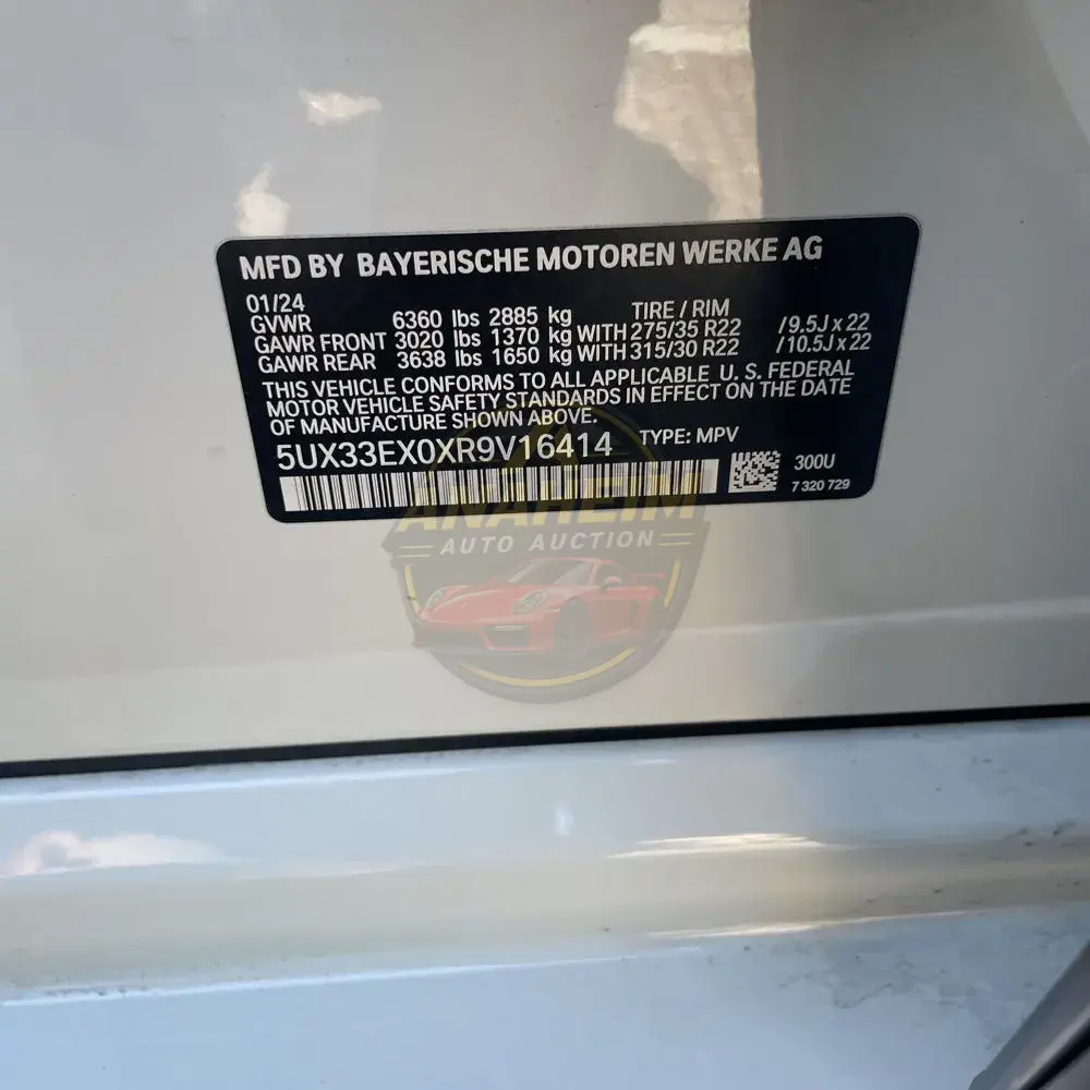 2024 BMW X6 XDrive40i