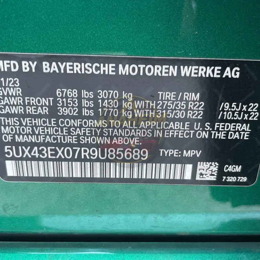 2024 BMW X6 M60i