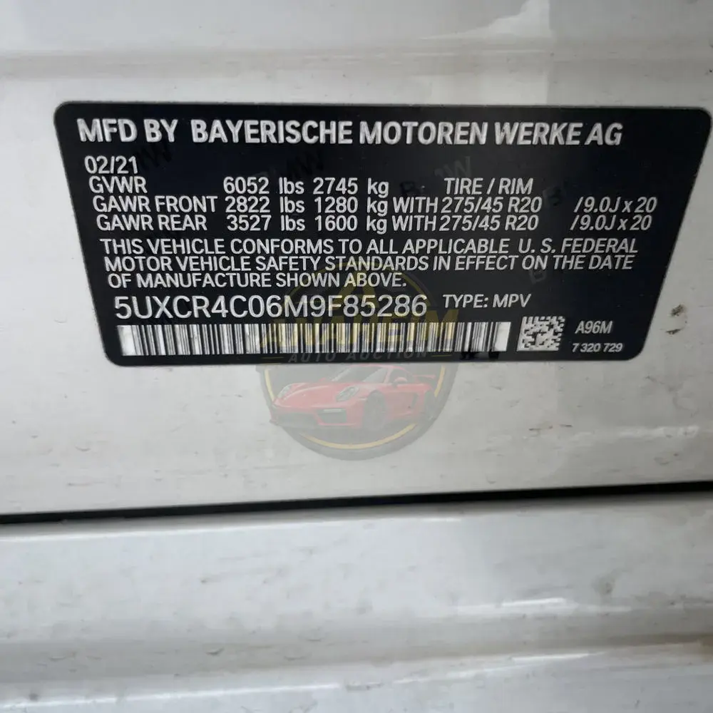 2021 BMW X5 sDrive40i