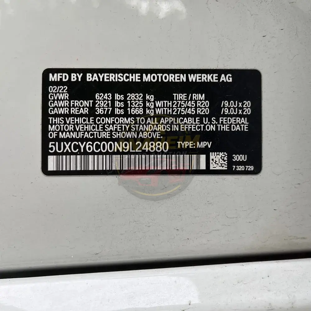 2022 BMW X6 XDrive40i