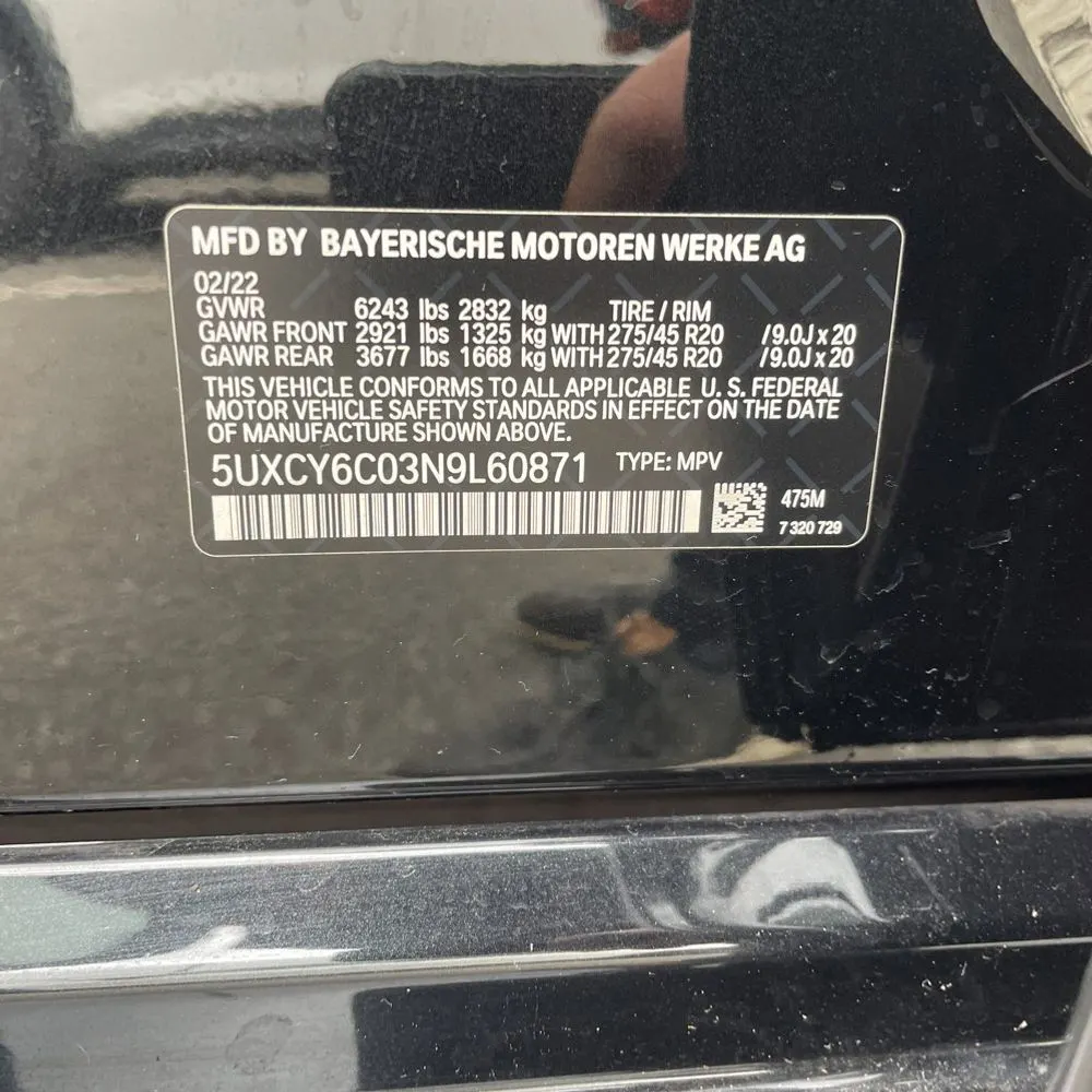 2022 BMW X6 XDrive40i