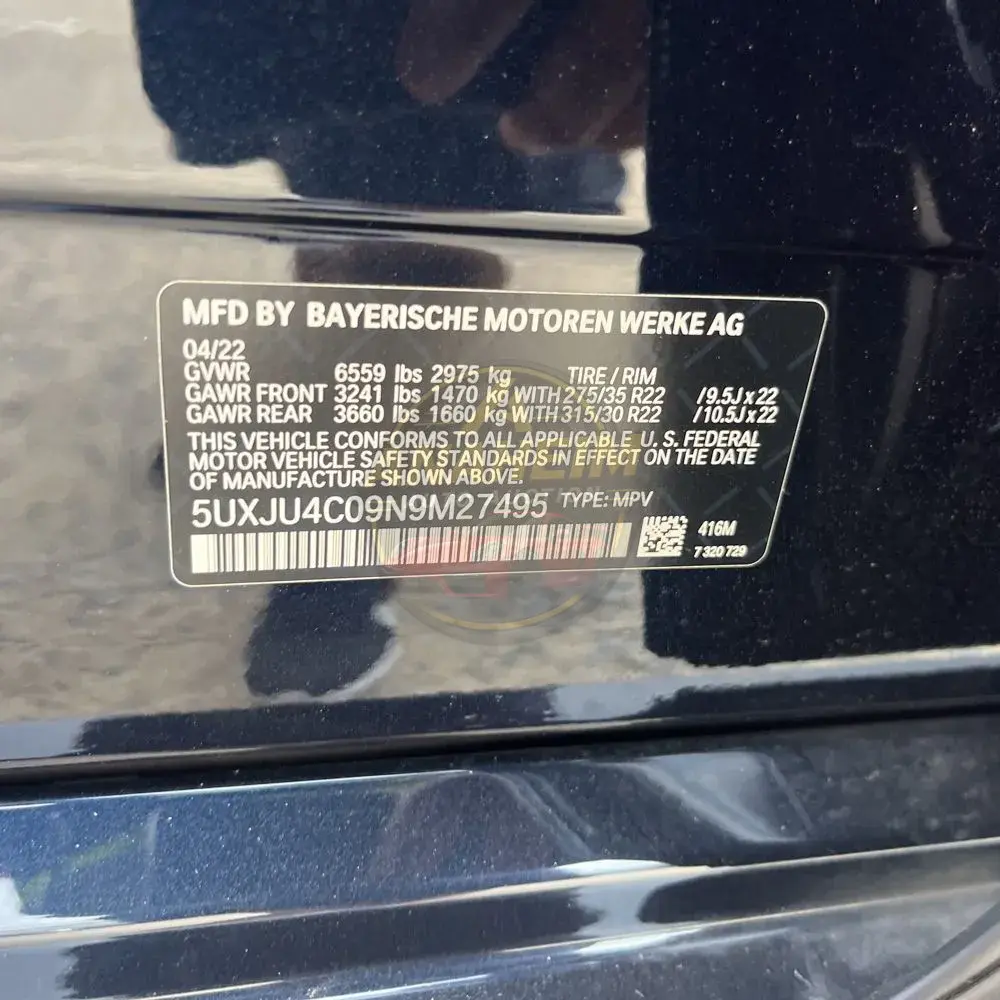 2022 BMW X5 M50i
