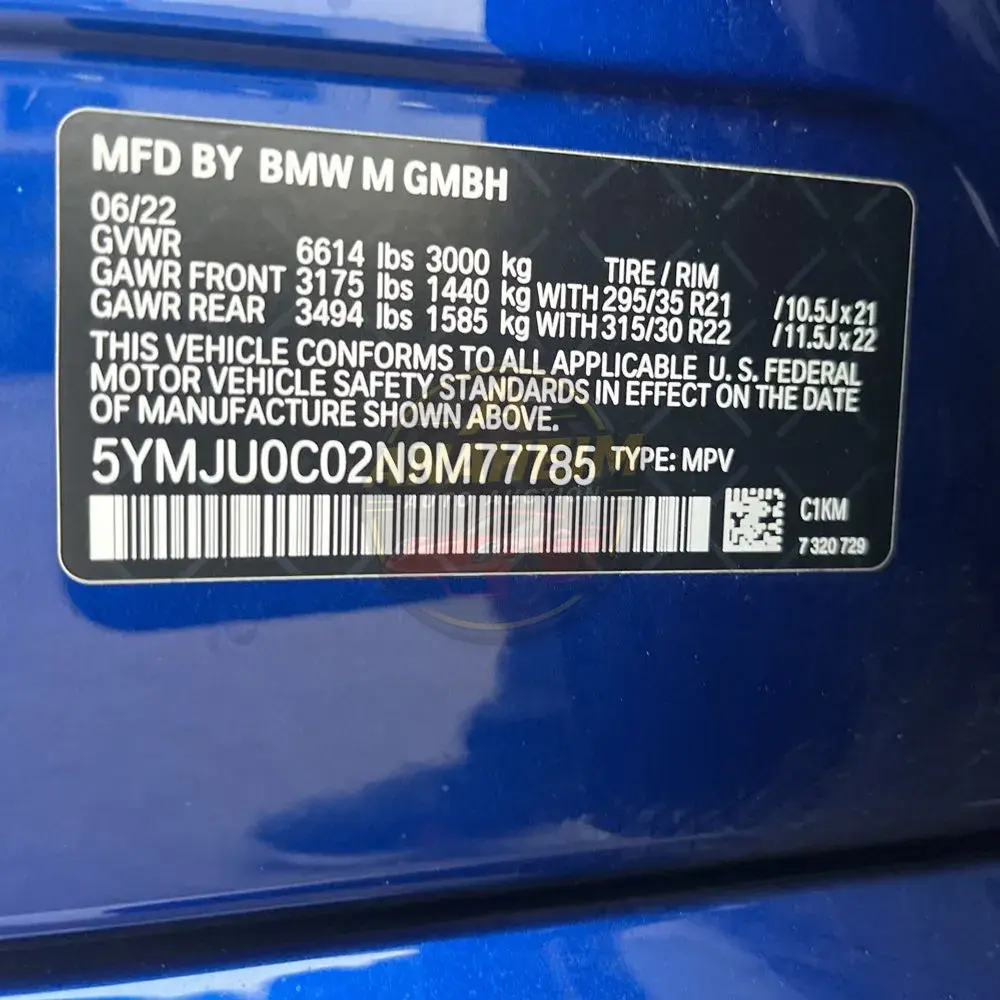 2022 BMW X5 M