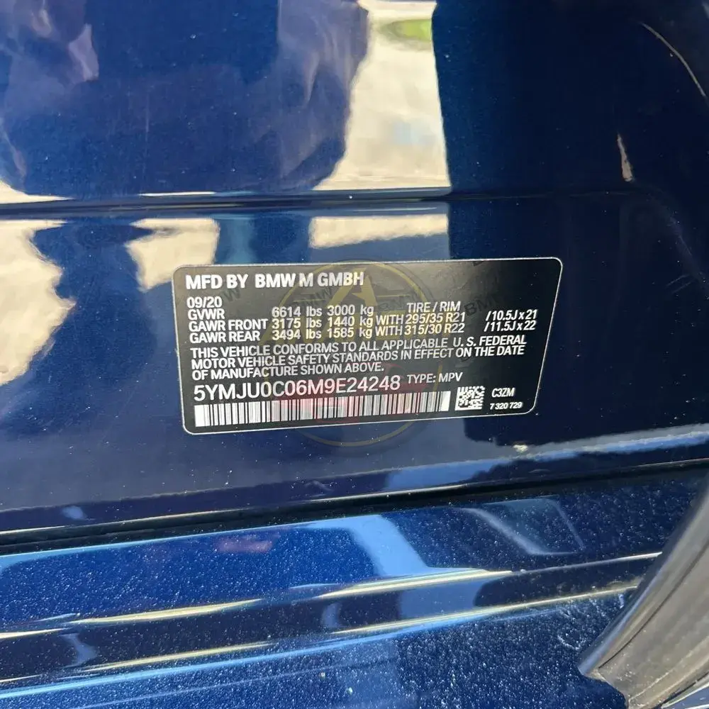 2021 BMW X5 M