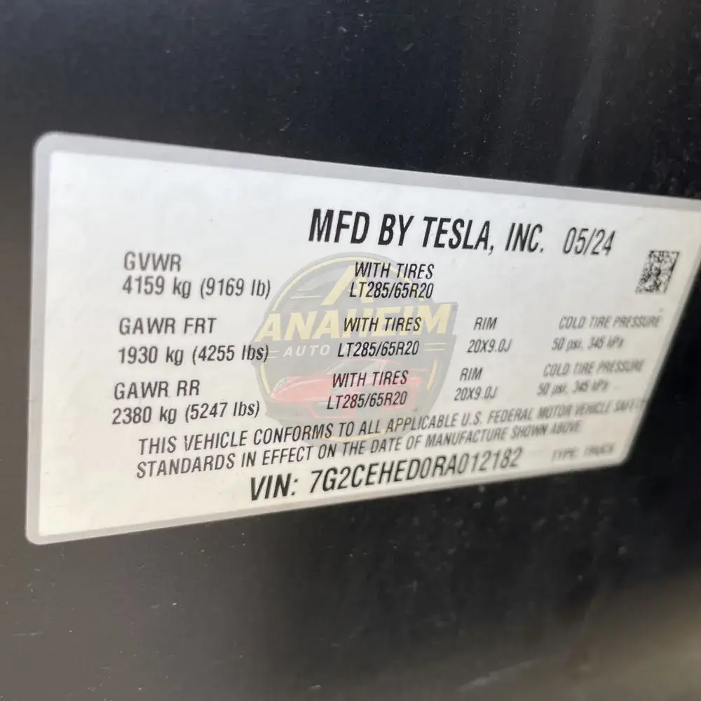 2024 Tesla Cybertruck Base
