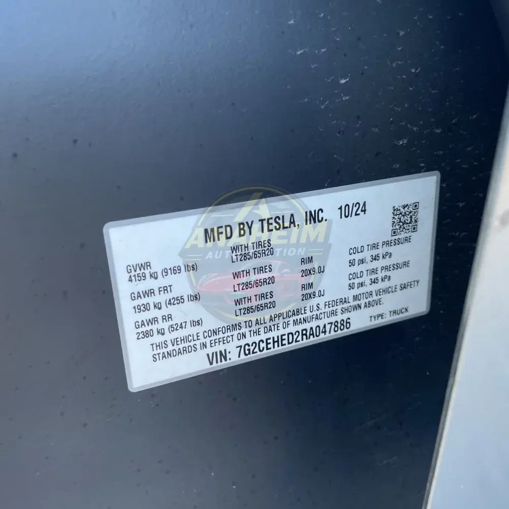2024 Tesla Cybertruck Base