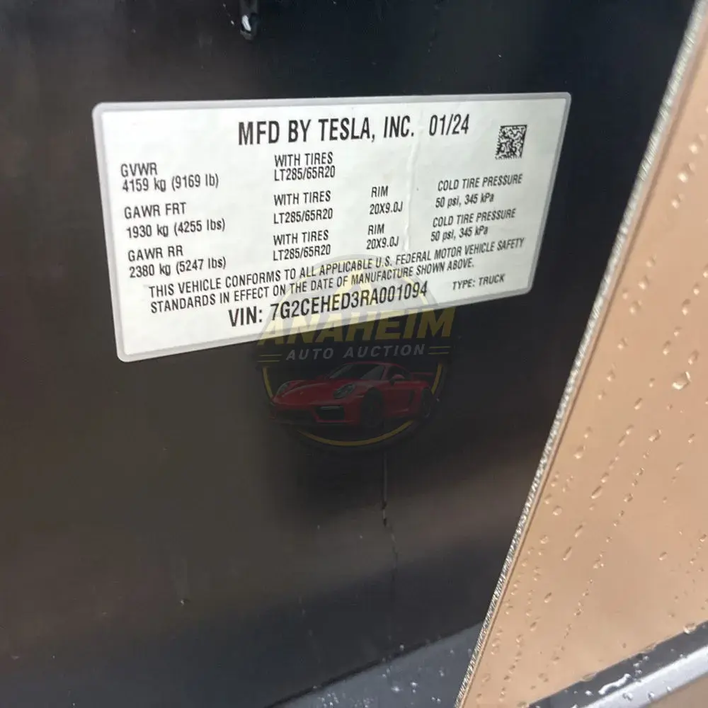 2024 Tesla Cybertruck Base