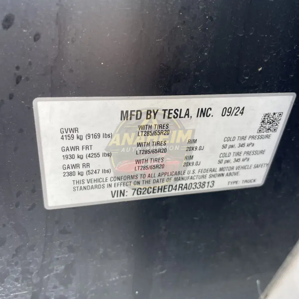 2024 Tesla Cybertruck Base