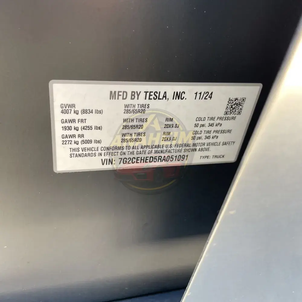 2024 Tesla Cybertruck Base