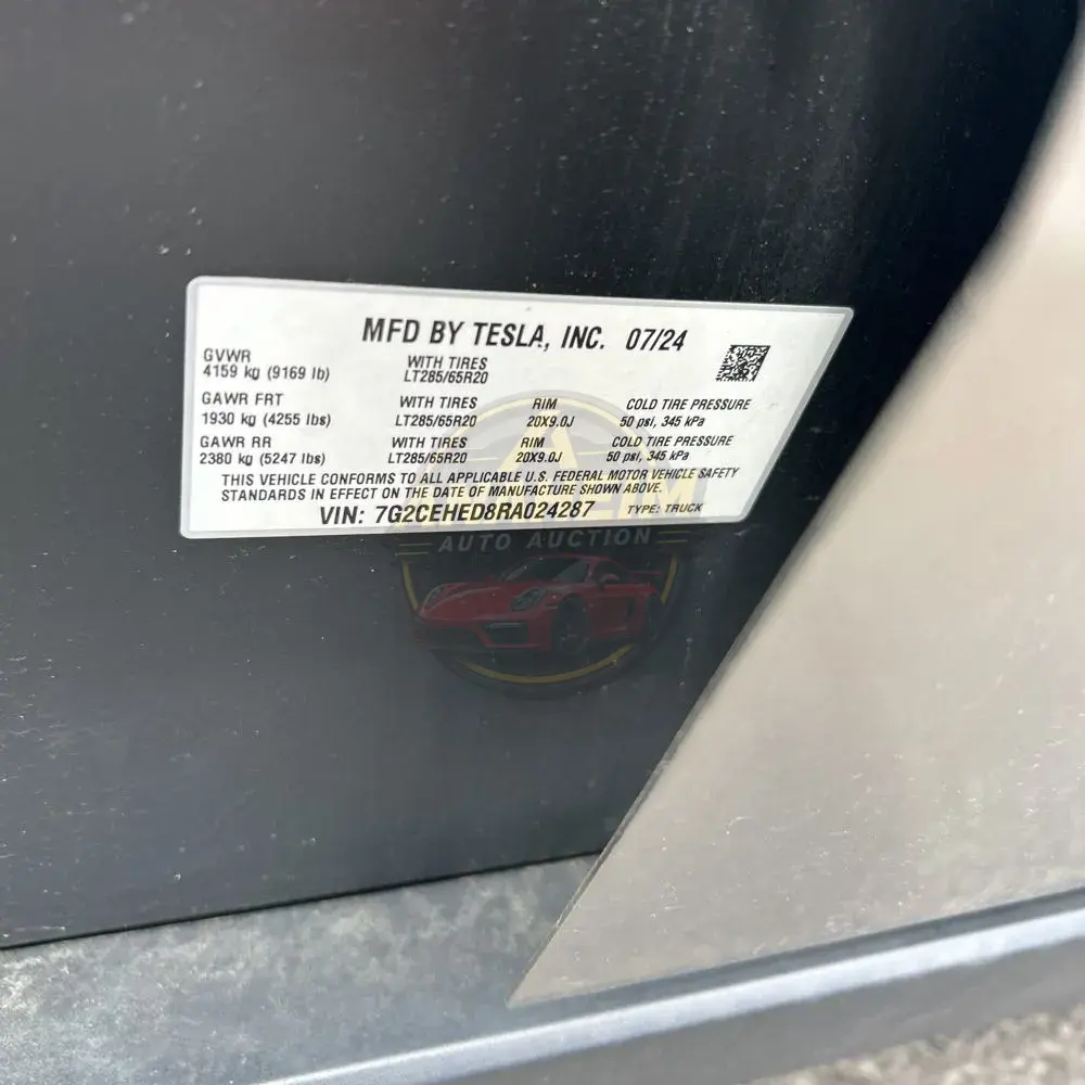 2024 Tesla Cybertruck First Edition Foundation Series