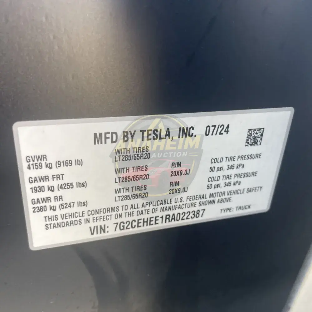 2024 Tesla Cybertruck CyberBeast