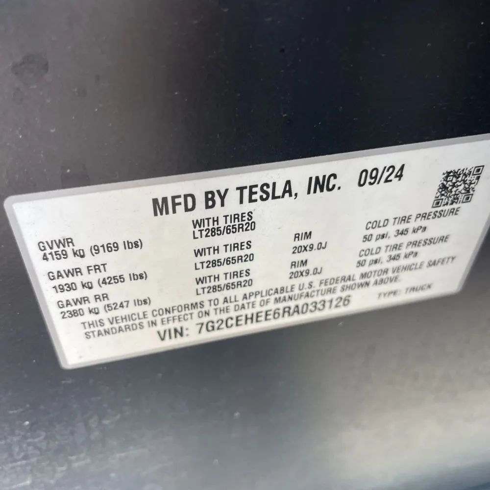 2024 Tesla Cybertruck CyberBeast