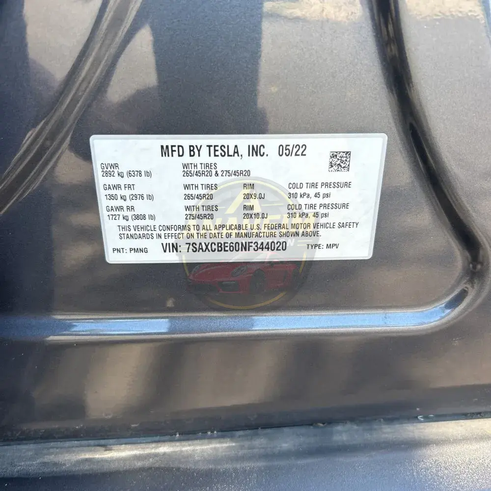 2022 Tesla Model X Plaid
