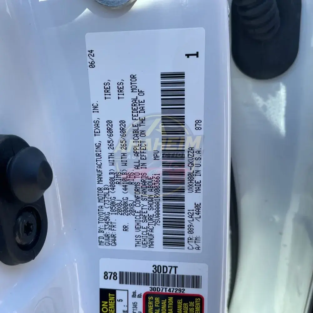 2024 Toyota Sequoia Platinum