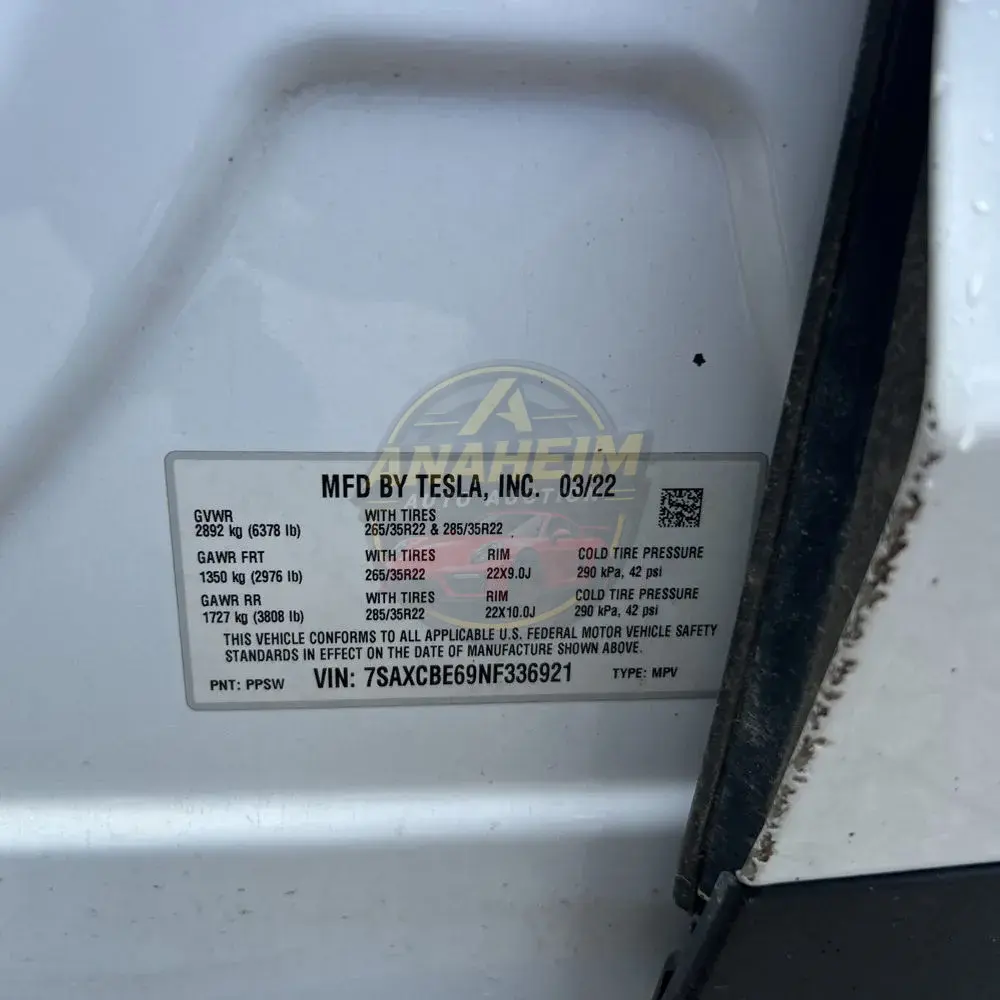 2022 Tesla Model X Plaid 4D SUV AWD