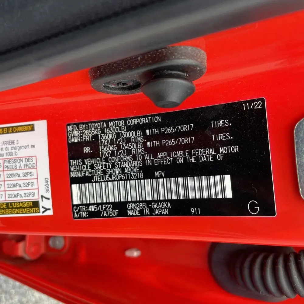 2023 Toyota 4Runner TRD Pro