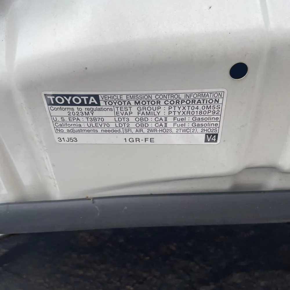 2023 Toyota 4Runner TRD Off-Road