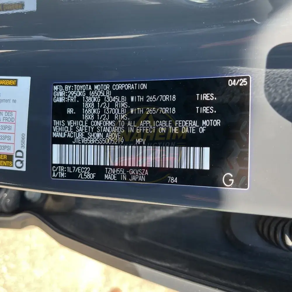 2025 Toyota 4Runner TRD Pro HV