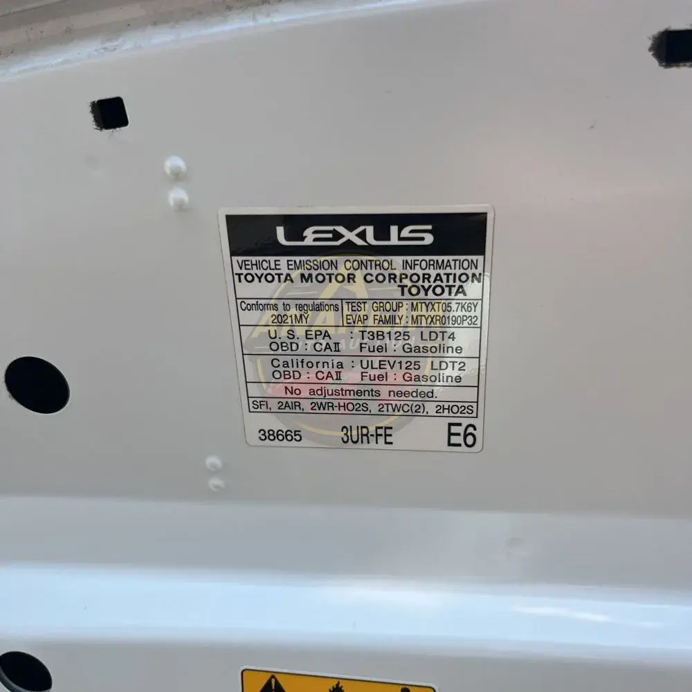 2021 Lexus LX 570 Three-Row