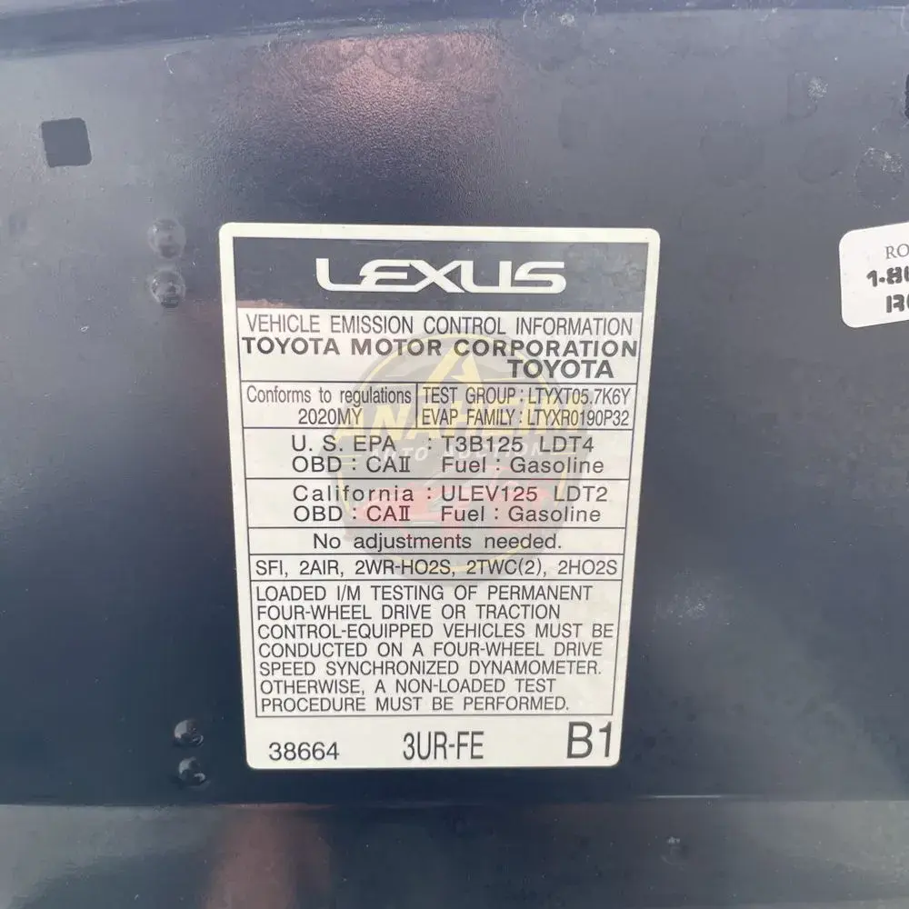 2020 Lexus LX 570 Two-Row