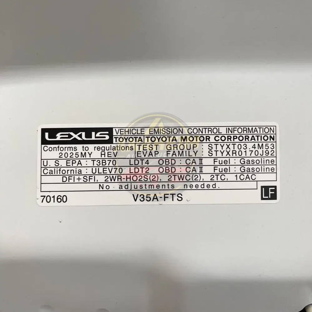 2025 Lexus LX 700h Overtrail