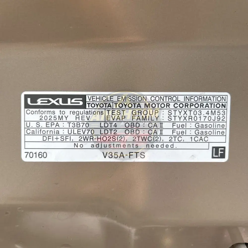 2025 Lexus LX 700h Overtrail