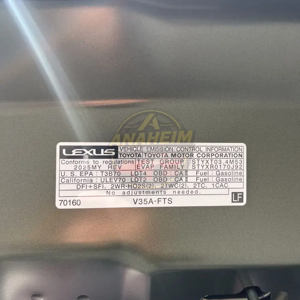 2025 Lexus LX 700h Overtrail