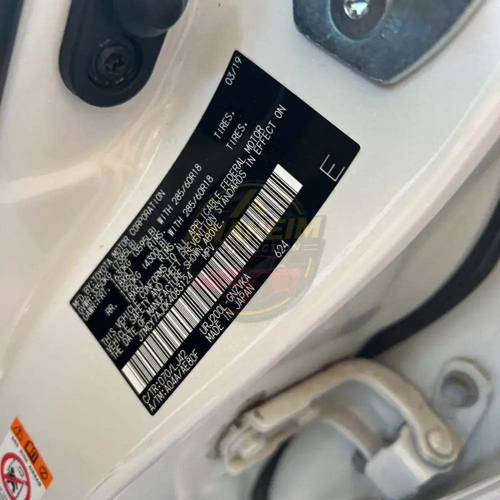 2019 Toyota Land Cruiser Base