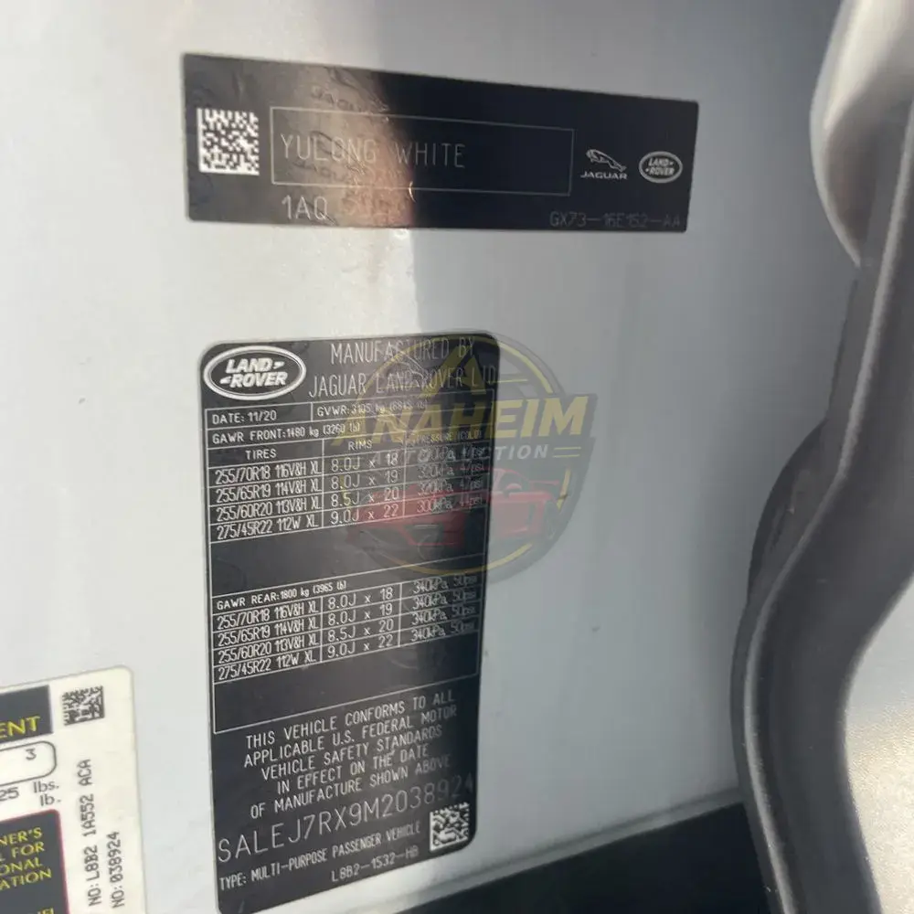 2021 Land Rover Defender 110 S