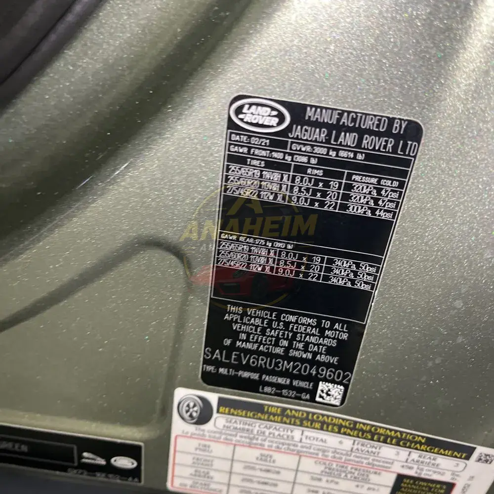 2021 Land Rover Defender 90 First Edition