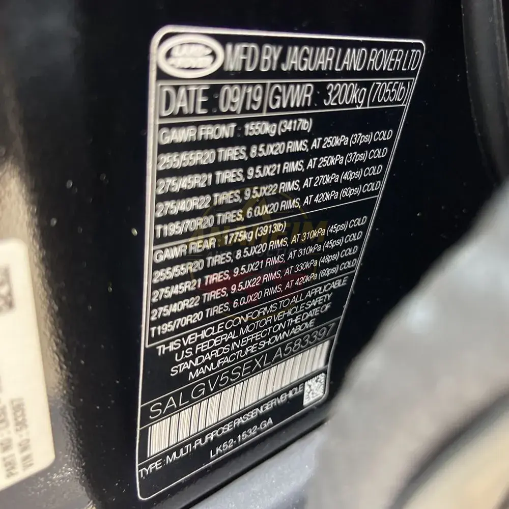 2020 Land Rover Range Rover Autobiography LWB