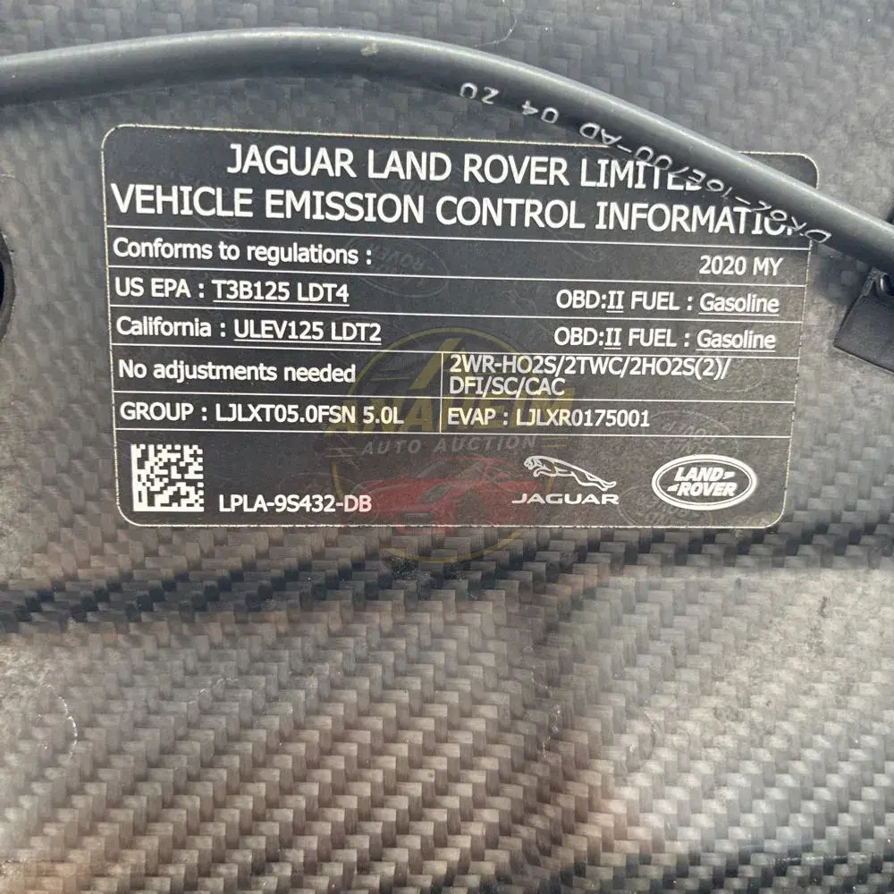 2020 Land Rover Range Rover Sport SVR