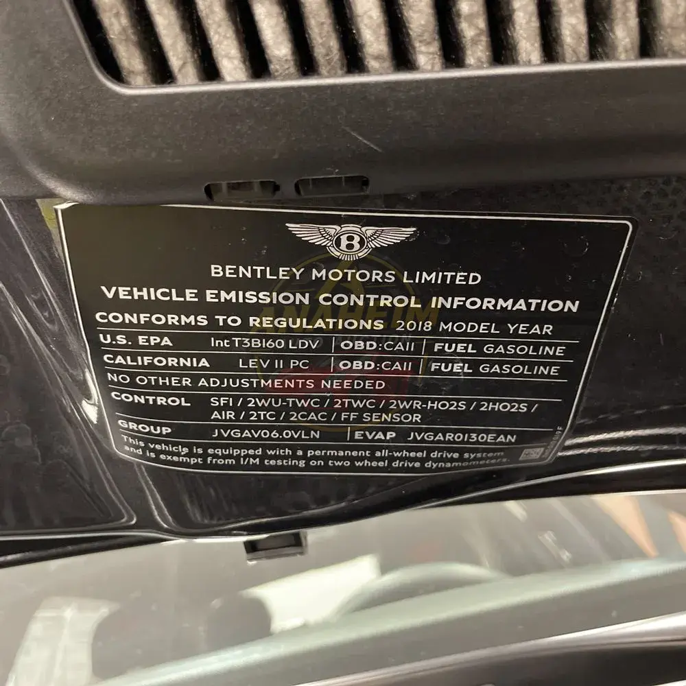 2018 Bentley Flying Spur Base