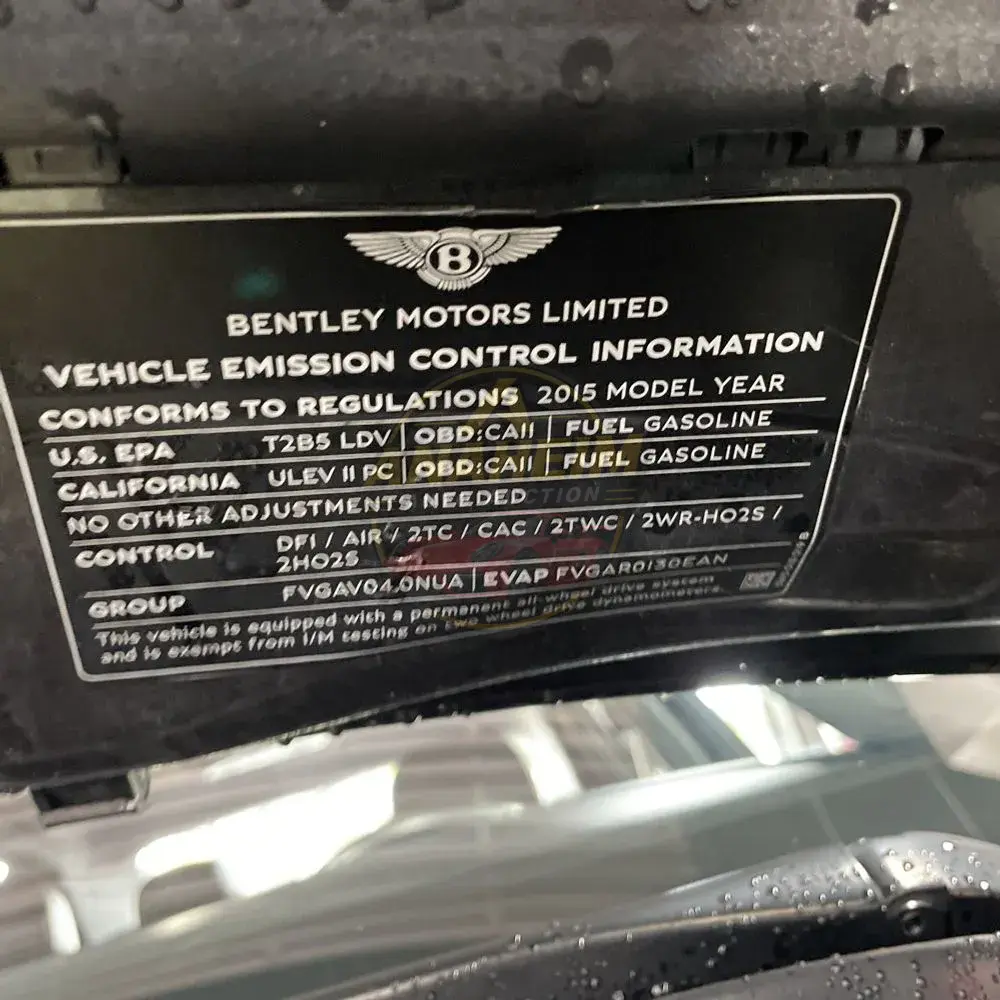2015 Bentley Flying Spur Base