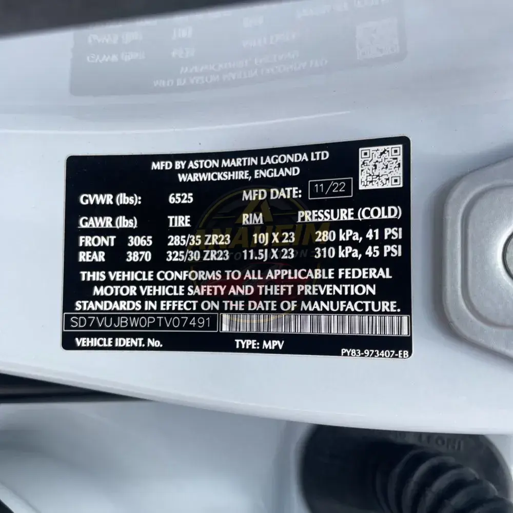 2023 Aston Martin DBX 707