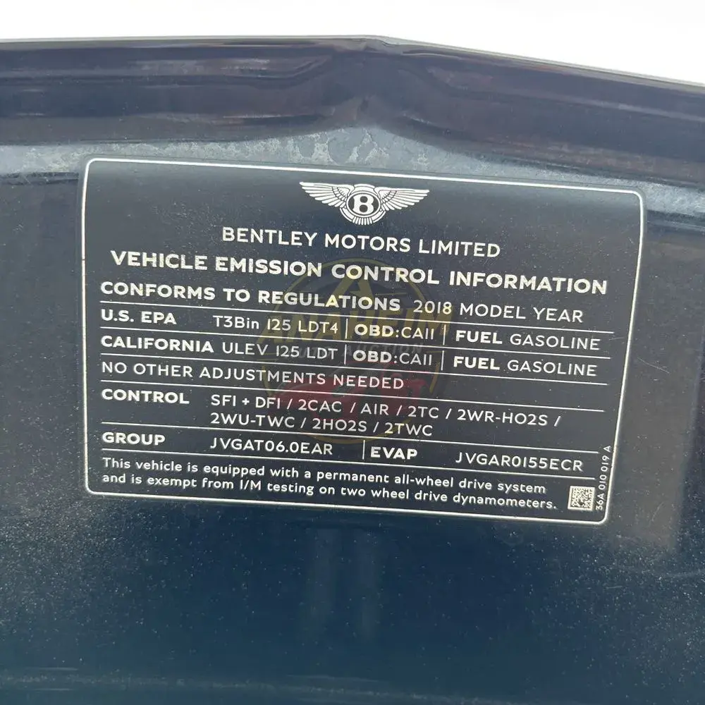 2018 Bentley Bentayga Base