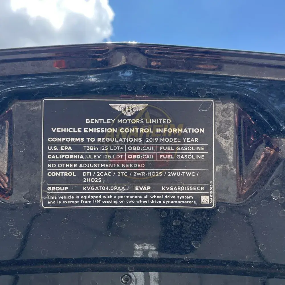 2019 Bentley Bentayga Base