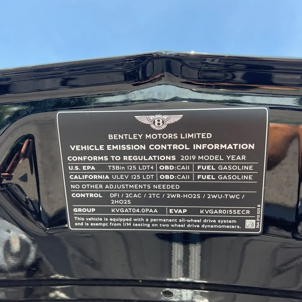 2019 Bentley Bentayga Base