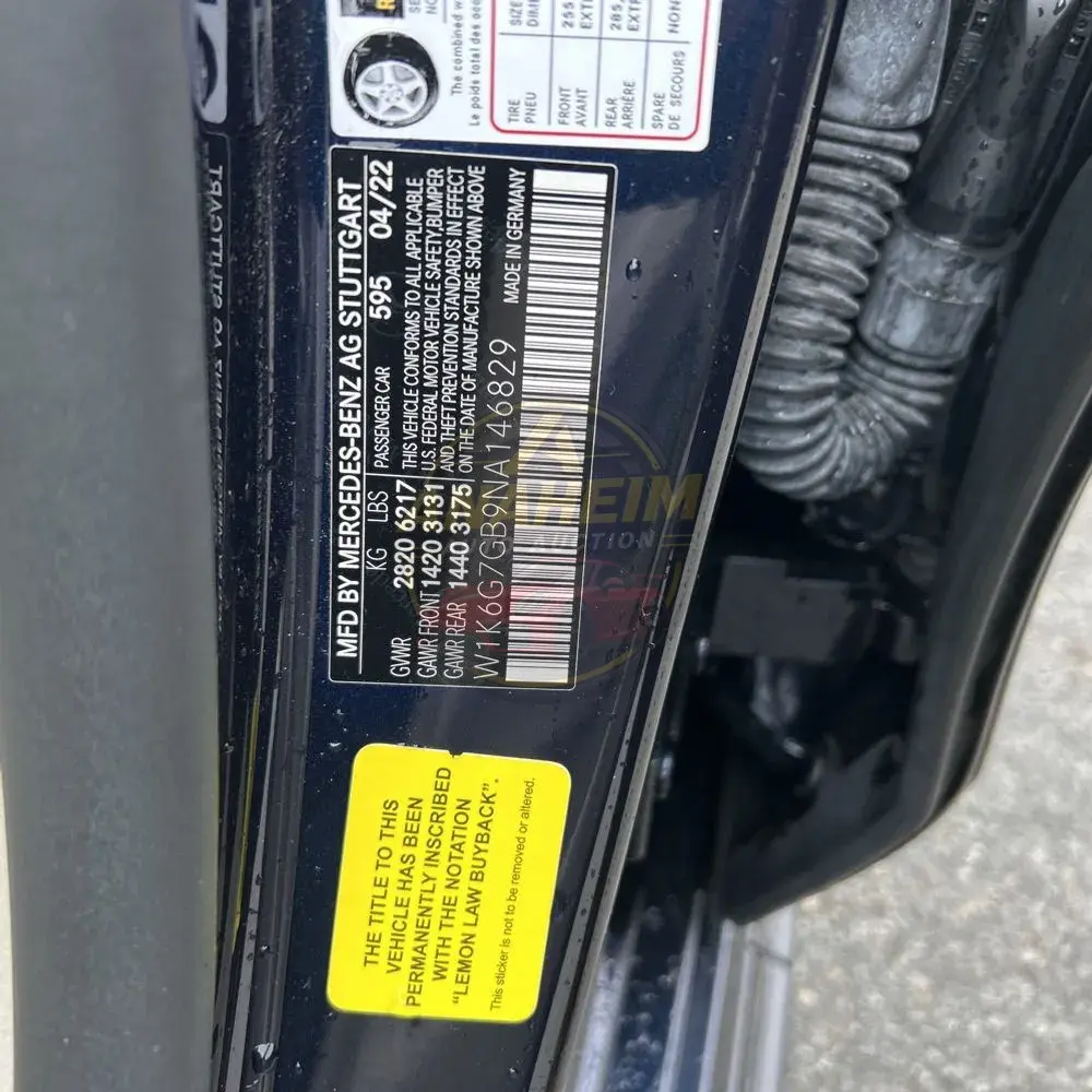 2022 Mercedes-Benz S-Class S 580 4MATIC