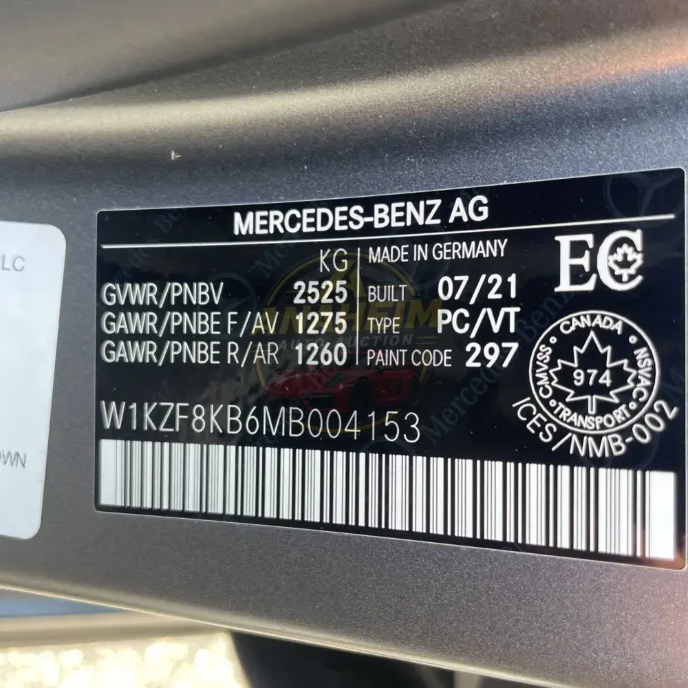 2021 Mercedes-Benz E-Class AMG E 63 S