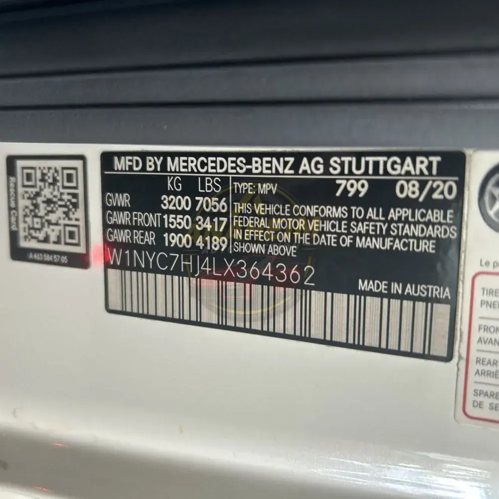 2020 Mercedes-Benz G-Class AMG G 63