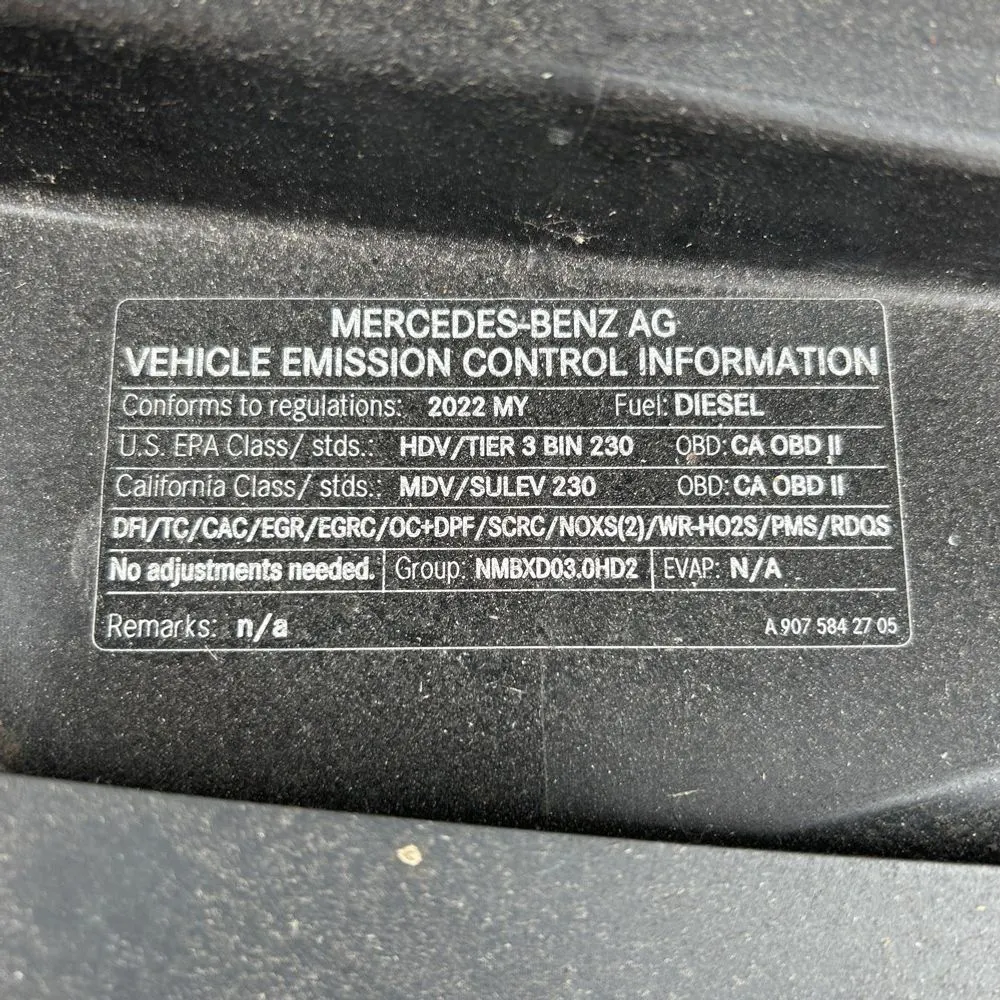 2022 Mercedes-Benz Sprinter 4500