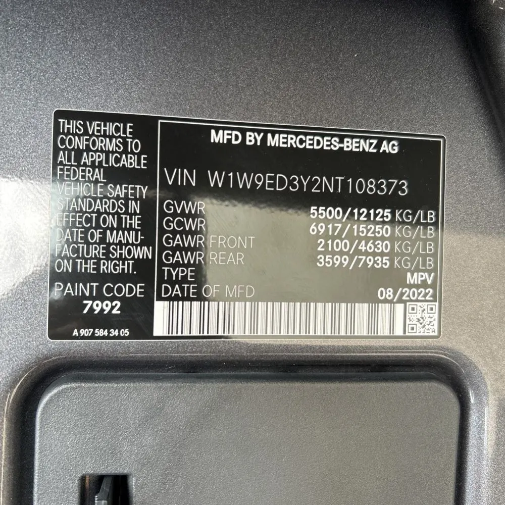 2022 Mercedes-Benz Sprinter 4500