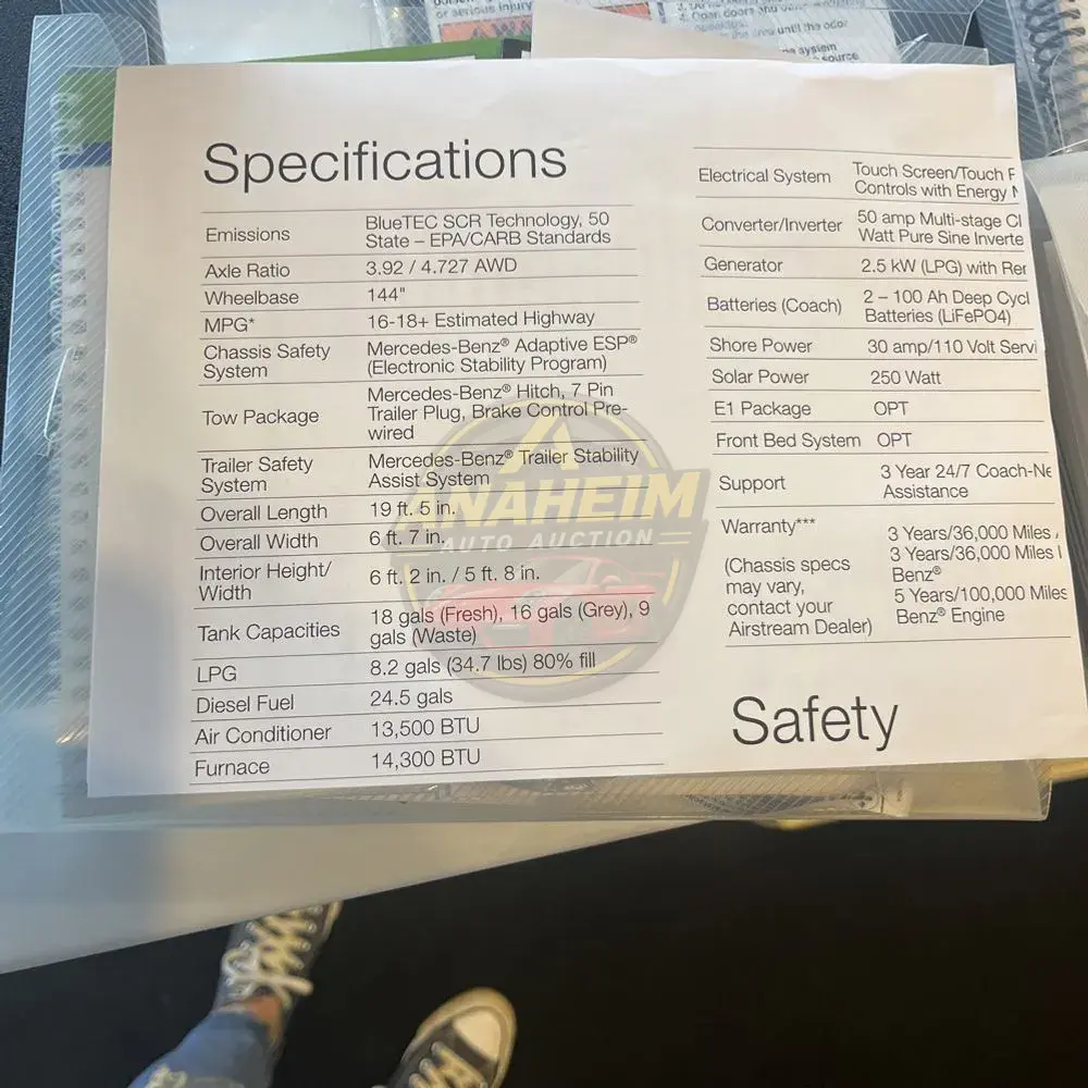 2022 Mercedes-Benz Sprinter 2500