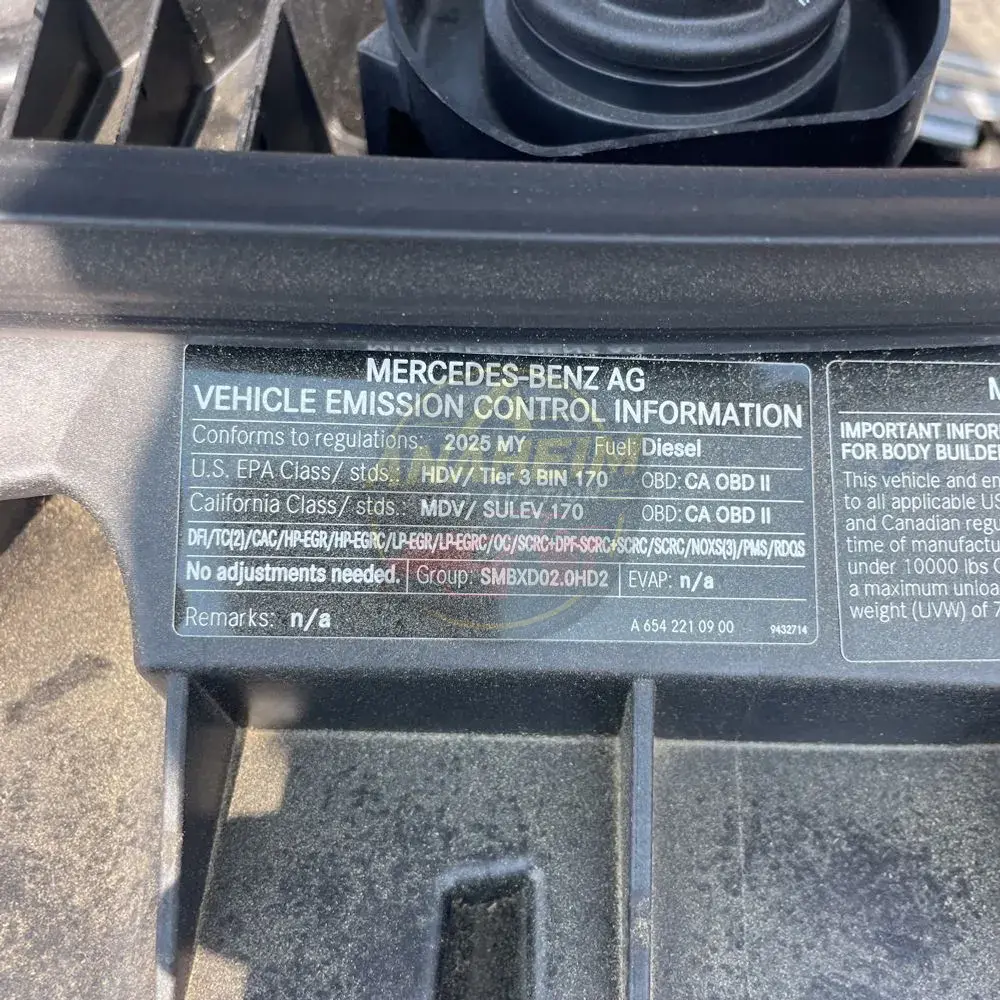 2025 Mercedes-Benz Sprinter 2500