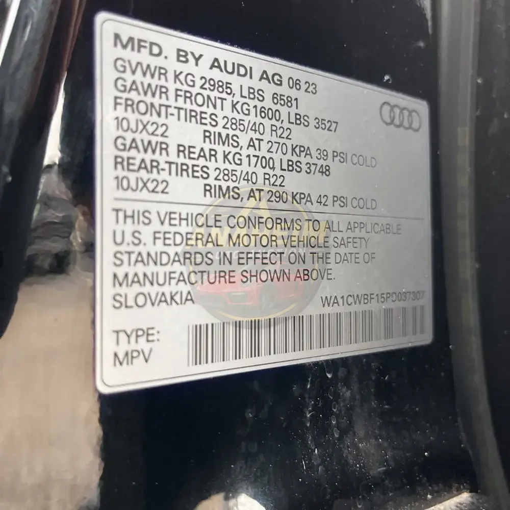 2023 Audi SQ8 Prestige