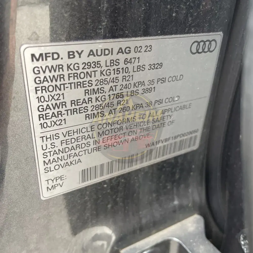 2023 Audi Q8 Prestige 55 TFSI