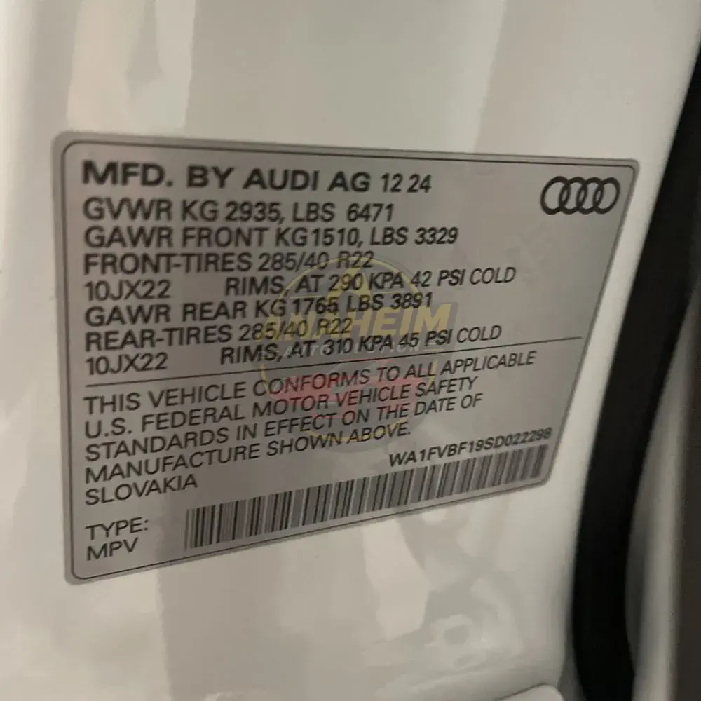 2025 Audi Q8 Prestige 55